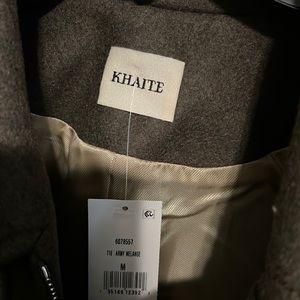 Brand new never worn Khaite army melange jacket
